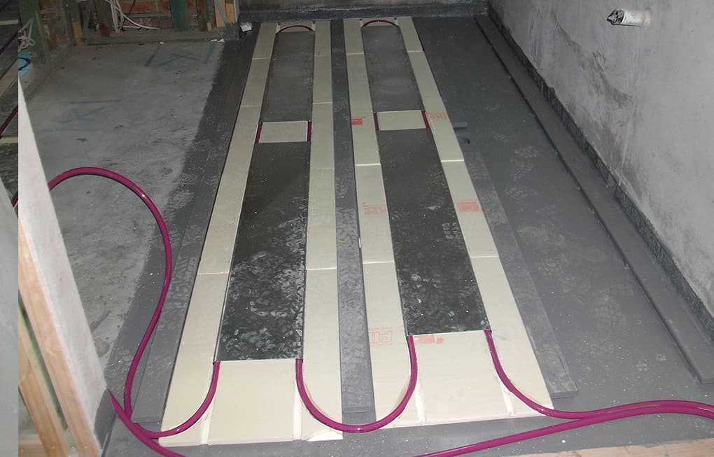 Under Timber Hydronic Floor Heating | Comfort Heat