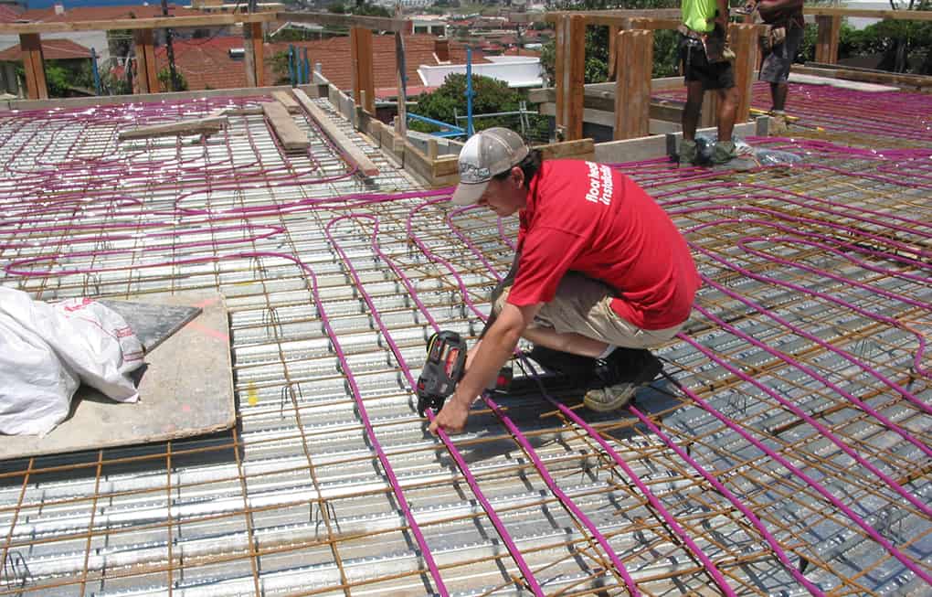in slab hydronic heating