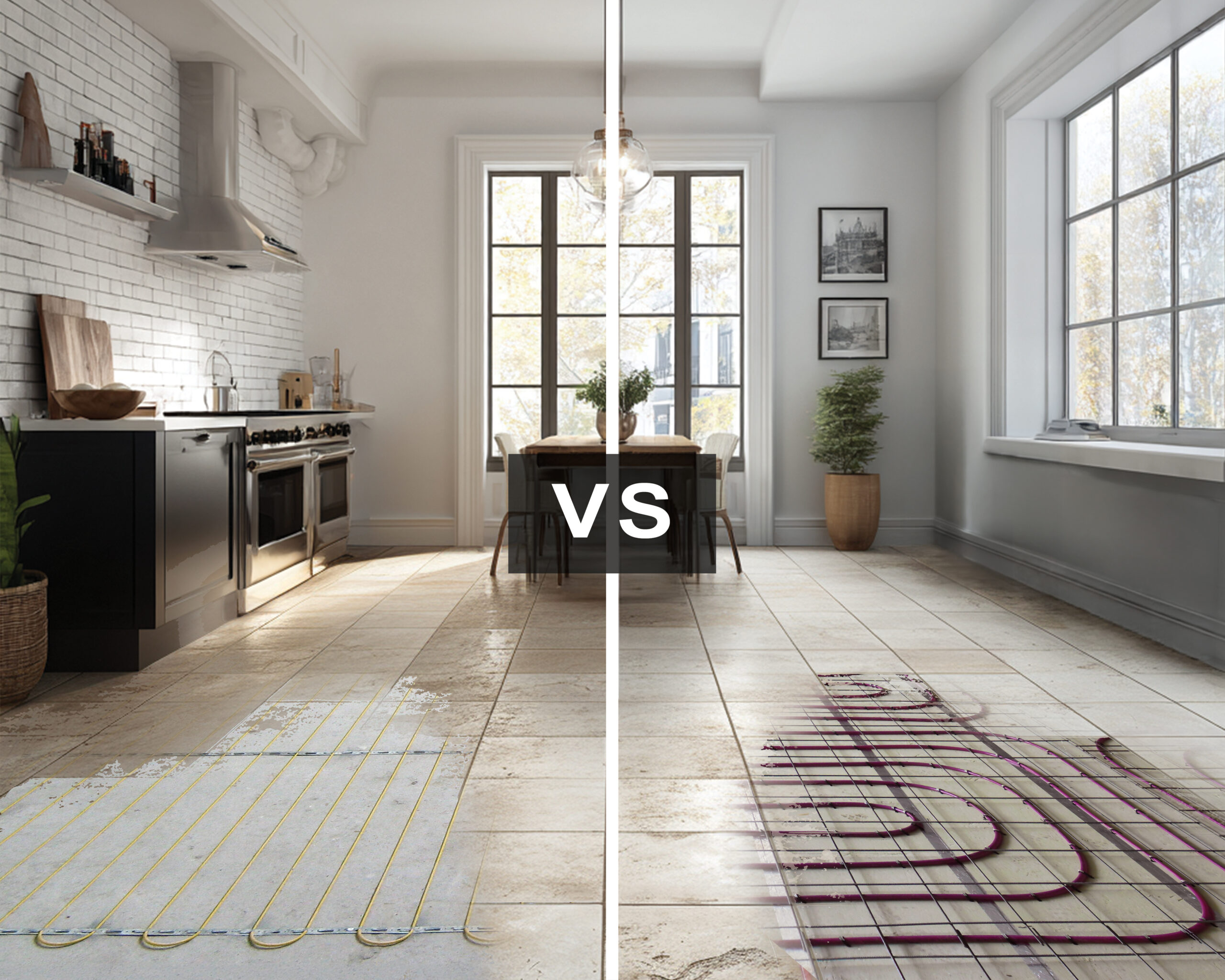 Electric vs Hydronic Underfloor Heating | Comfort Heat Australia