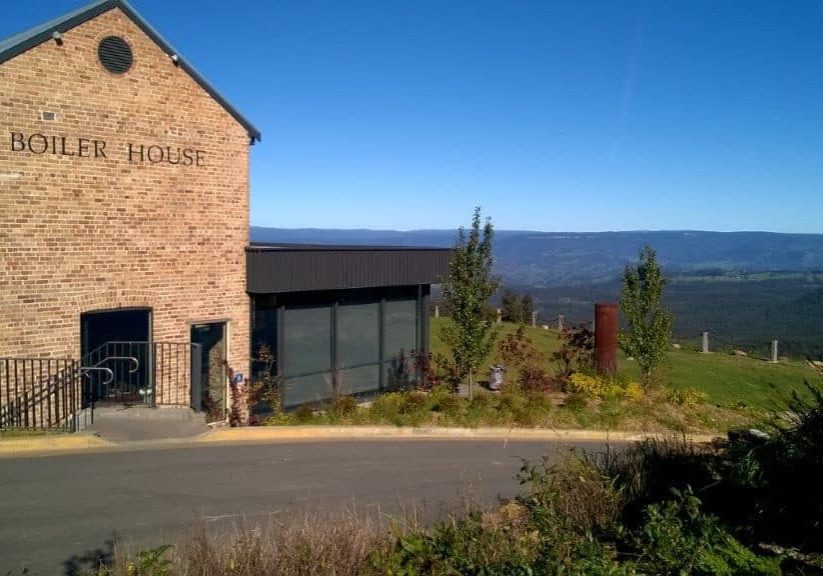 Exterior view of Boiler House Restaurant & cafe at Hydro Majestic Blue mountains