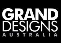 Black & White logo of Grand Designs Australia